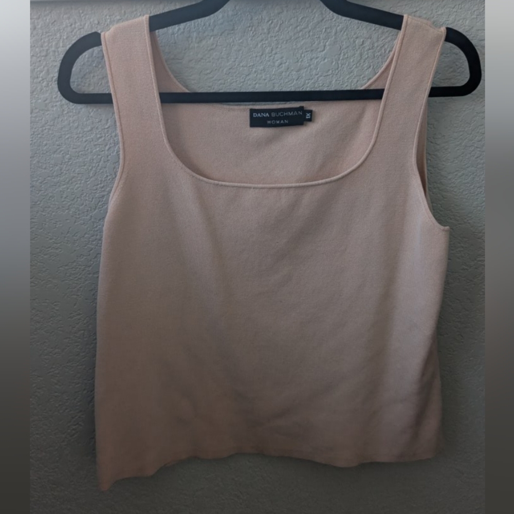 Dana Buchman pink tank - Picture 2 of 4